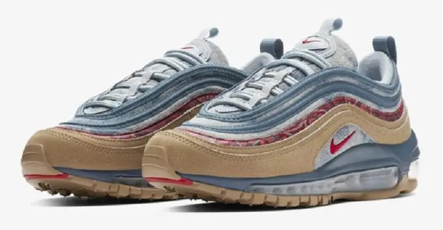 Giày Nike Air Max 97 GS 'Wild West' BV6374-200 — ảnh 5