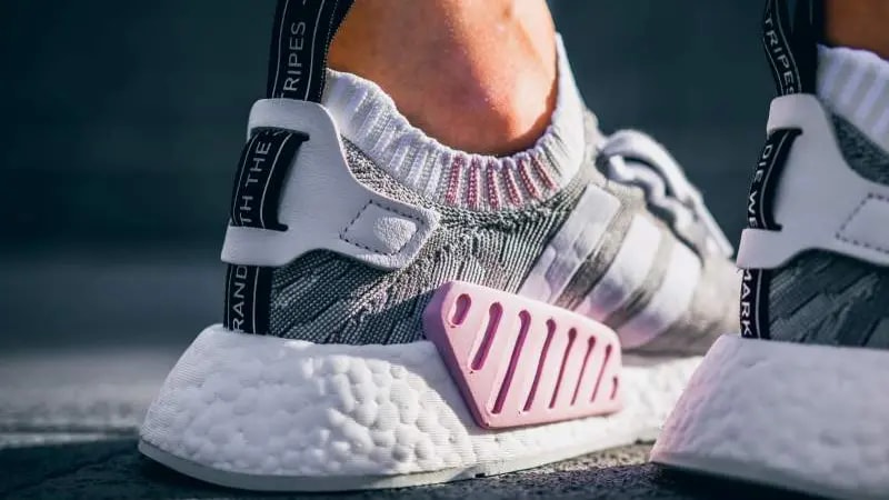Giày Adidas NMD_R2 Primeknit 'White Black Pink' BY9520 — ảnh 5