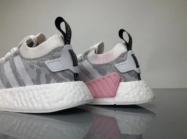 Giày Adidas NMD_R2 Primeknit 'White Black Pink' BY9520 — ảnh 3