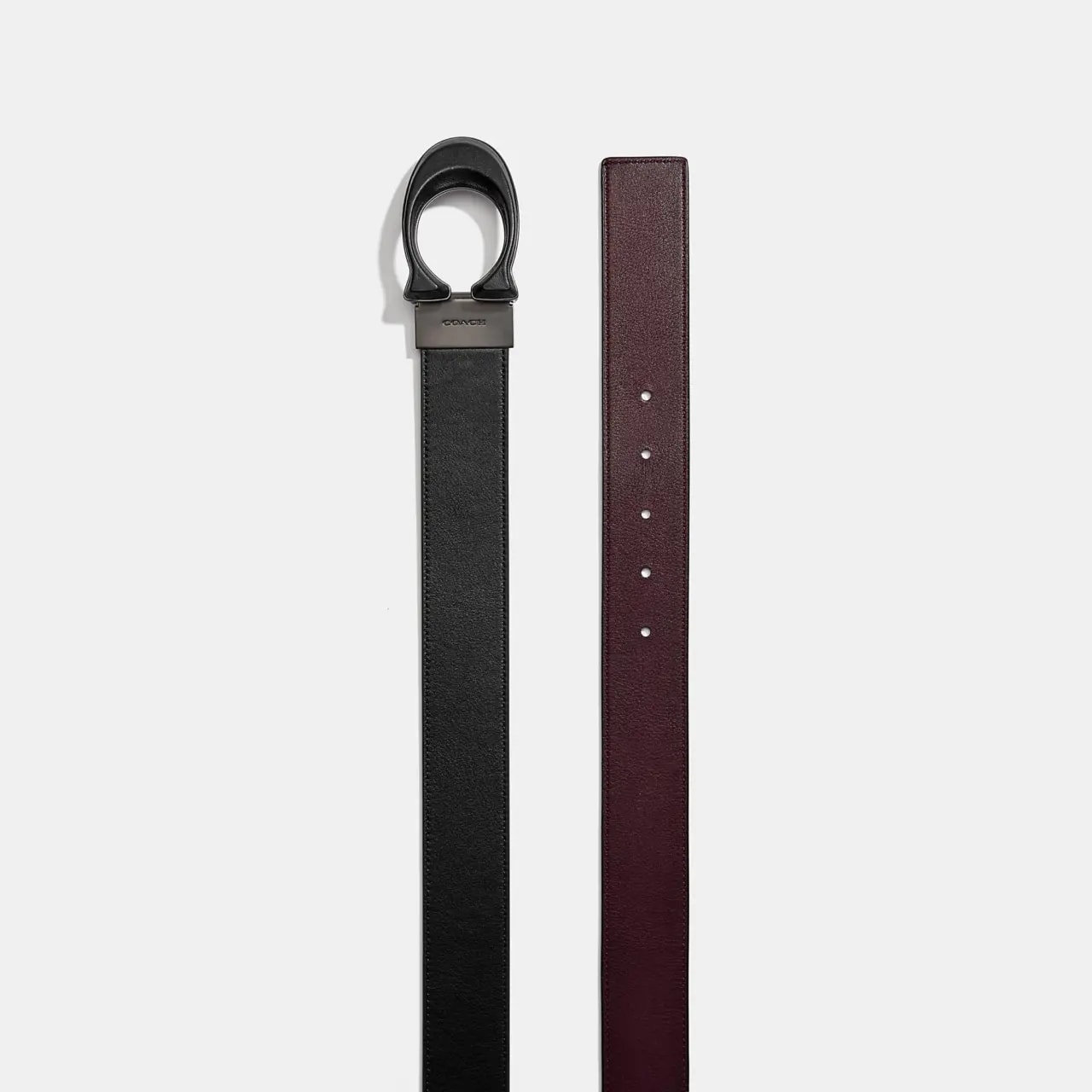 Thắt Lưng Coach Signature Buckle Reversible Belt C2654 D45 — ảnh 2