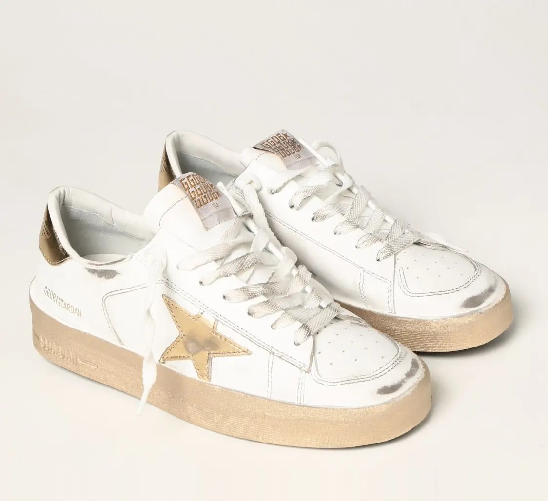 Giày Golden Goose Stardan 'White Gold' GWF00128-F002187-10272 — ảnh 2