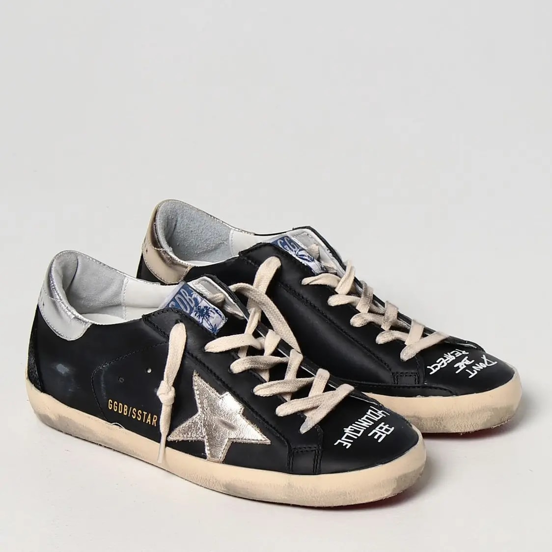Giày Golden Goose Super-star 'Black' GWF00102-F002490-90304 — ảnh 2
