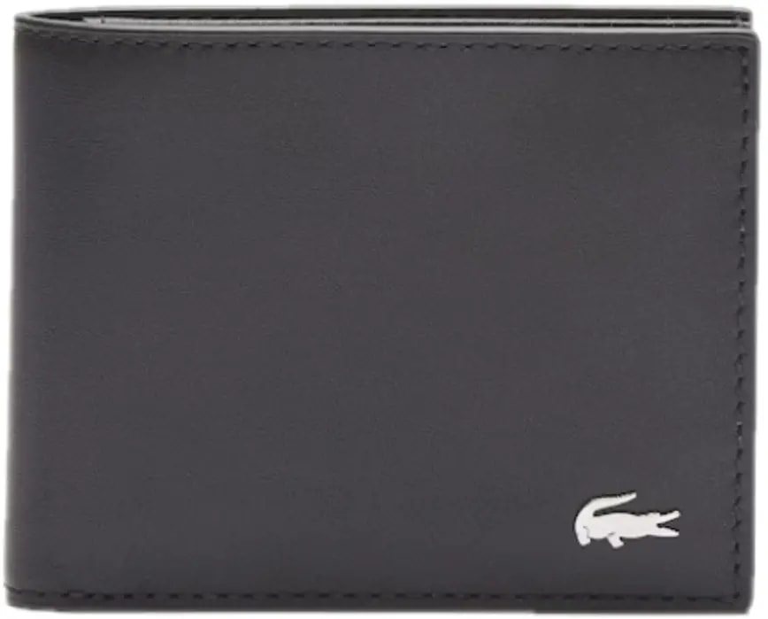 Ví Lacoste Fitzgerald Leather Bifold Wallet 'Black' NH1407F53G-000 — kich-thuoc: 11-x-7-5-x-0-5-cm
