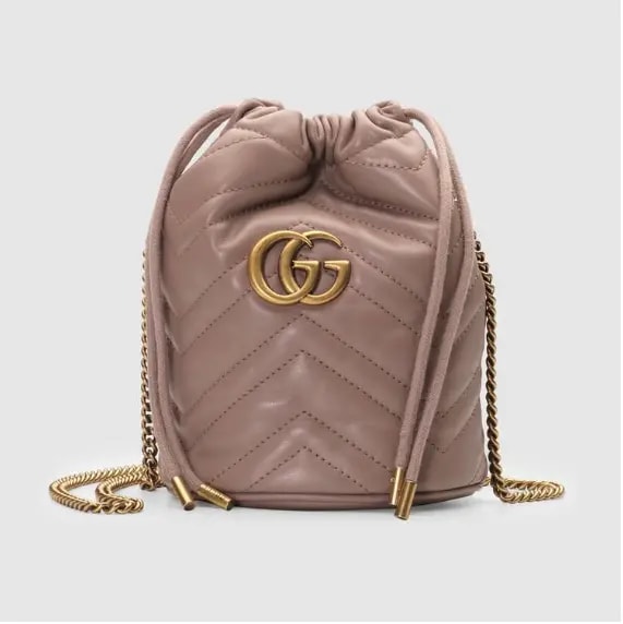 Túi Gucci Mini GG Marmont Bucket Bag 575163 DTDRT 5729 — ảnh 2