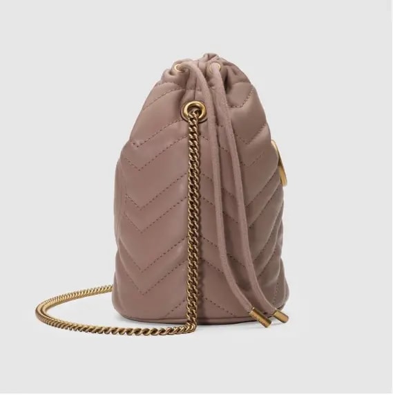 Túi Gucci Mini GG Marmont Bucket Bag 575163 DTDRT 5729 — ảnh 4
