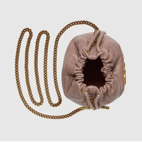 Túi Gucci Mini GG Marmont Bucket Bag 575163 DTDRT 5729 — ảnh 5