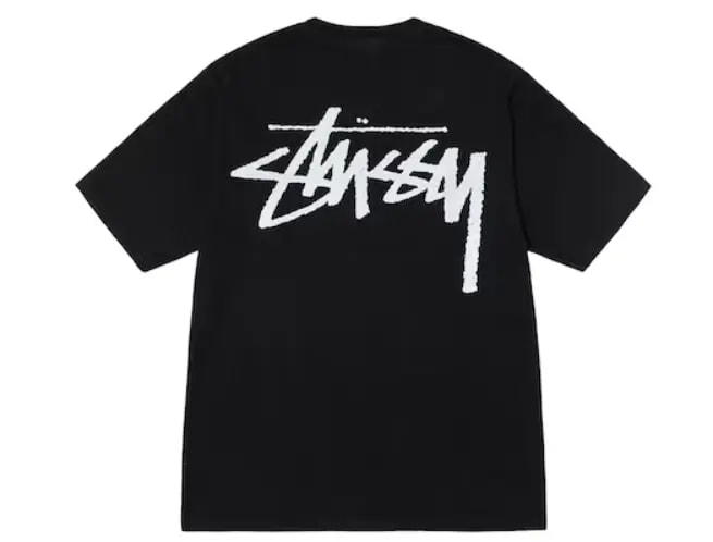Áo Stussy x Our Legacy Work Shop Yin Yang Pigment Dyed Tee 'Black' — ảnh 2
