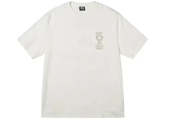 Áo Stussy x Our Legacy Work Shop Surf Skull Pigment Dyed Tee 'Natural' — ảnh 2