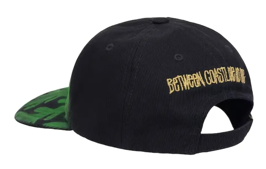 Mũ Stussy x Dries Van Noten Stencil Cap 'Black' — ảnh 3