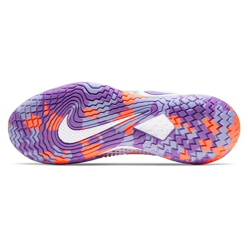 Giày Tennis Nike Court Air Zoom Vapor Cage 4 'White Purple' CD0431-103 — ảnh 5