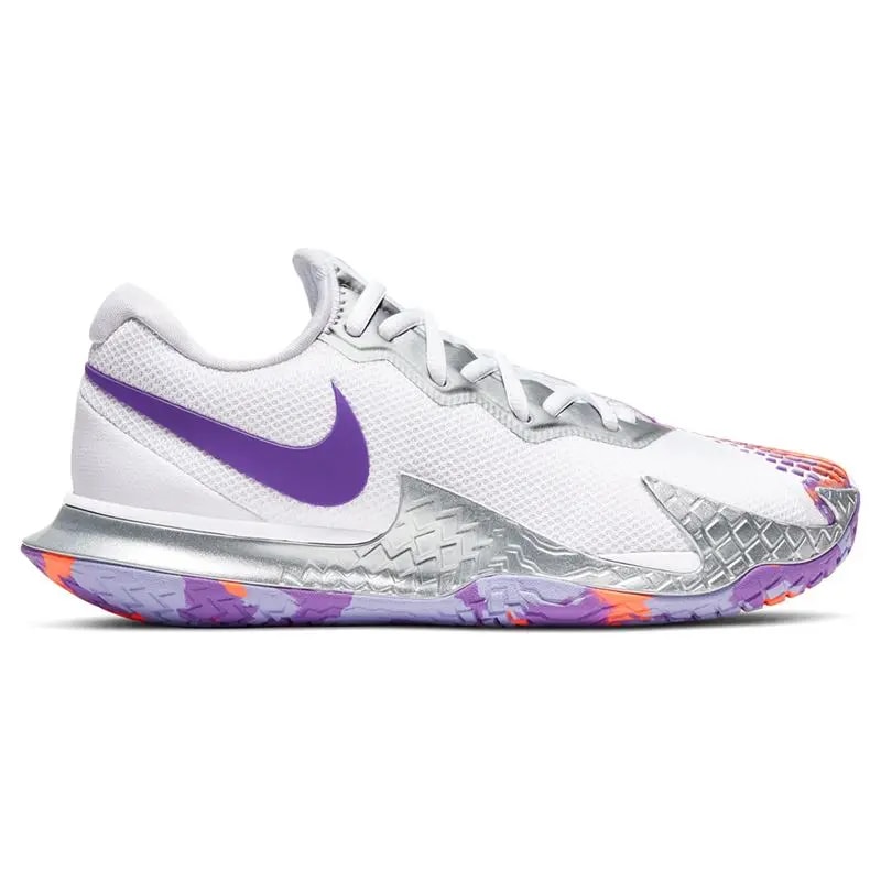 Giày Tennis Nike Court Air Zoom Vapor Cage 4 'White Purple' CD0431-103 — ảnh 3