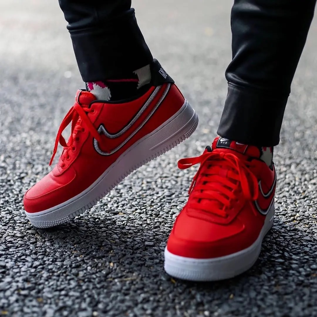 Giày Nike Air Force 1 Low 'Reverse Stitch Red' CD0886-600 — ảnh 2