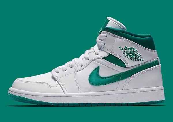 Giày Nike Air Jordan 1 Mid 'Mystic Green' CD6759-103 — ảnh 3