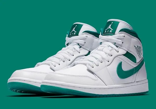 Giày Nike Air Jordan 1 Mid 'Mystic Green' CD6759-103 — ảnh 5