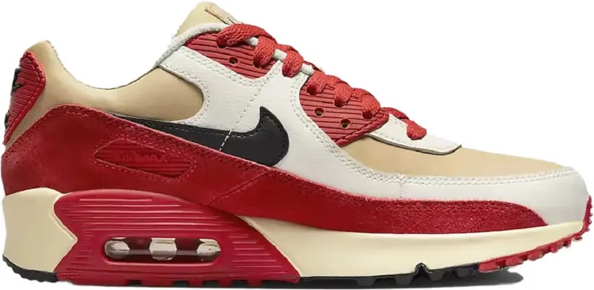Giày Nike Air Max 90 Leather 'Sesame Red Clay' CD6864-200 — kich-thuoc: 36.5
