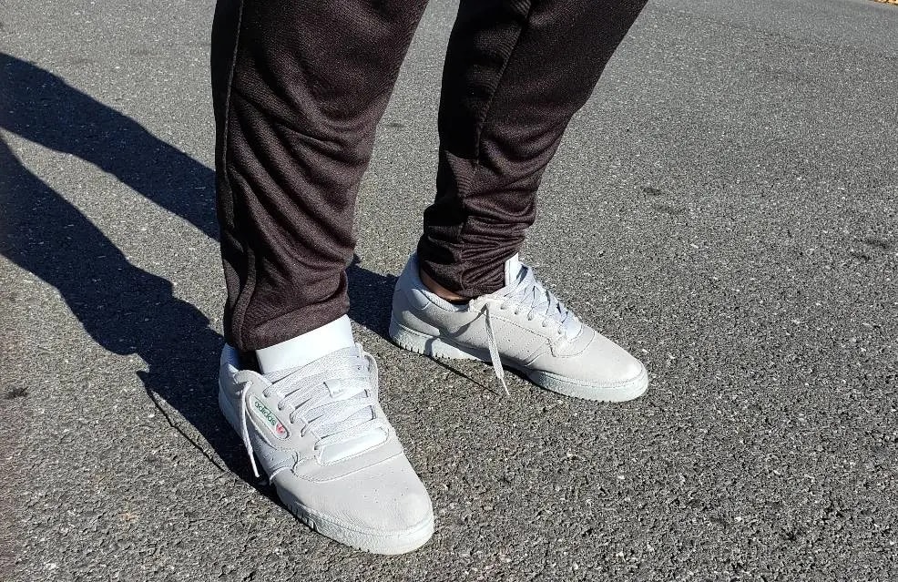 Giày Adidas Yeezy Powerphase Calabasas 'Grey' CG6422 — ảnh 2