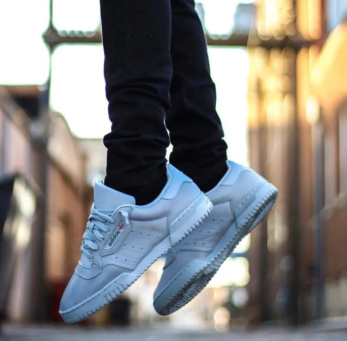 Giày Adidas Yeezy Powerphase Calabasas 'Grey' CG6422 — ảnh 4