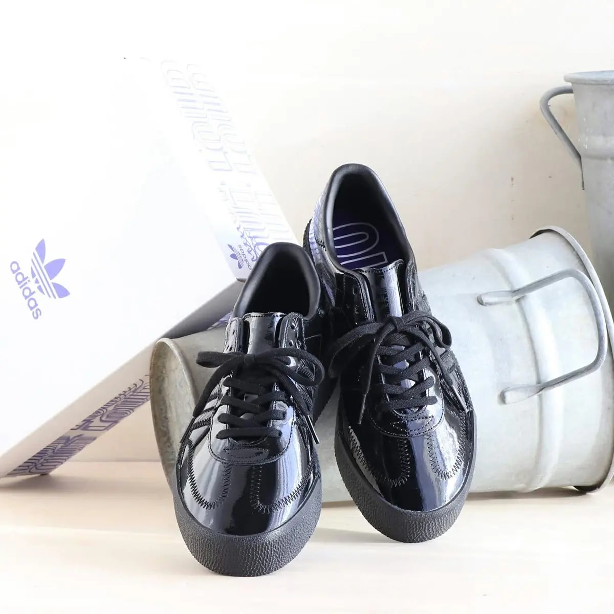 Giày Adidas Wmns Sambarose 'Patent Black'  CG6618 — ảnh 5