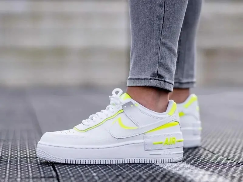Giày Nike Wmns Air Force 1 Shadow 'Volt' CI0919-104 — ảnh 3