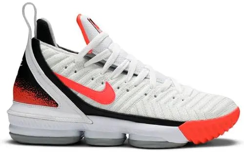 Giày Nike LeBron 16 'Air Tech Challenge Hot Lava White' CI1521-100 — kich-thuoc: 43