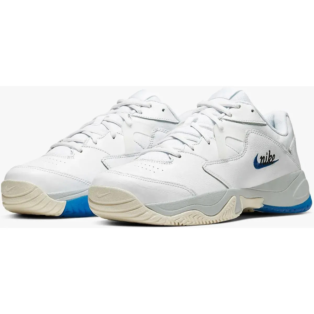 Giày Tennis Nike Court Lite 2 Premium 'White Blue' CJ6781-104 — ảnh 5