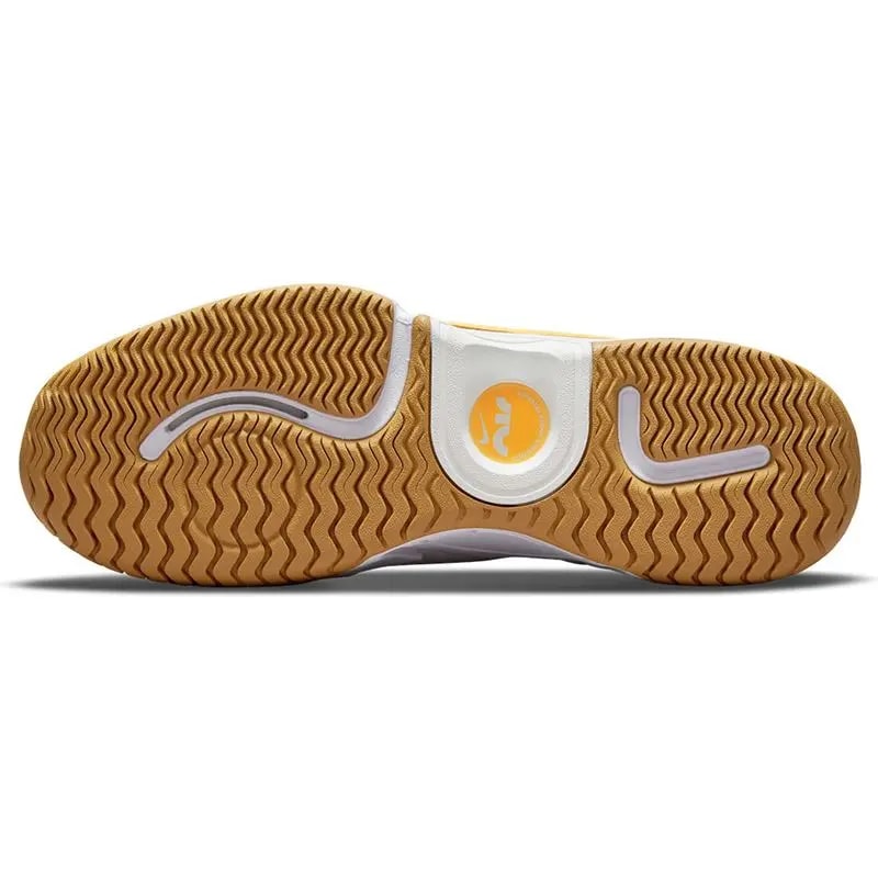 Giày Tennis Nike Court Air Zoom 'White University Gold' CK7513-155 — ảnh 4