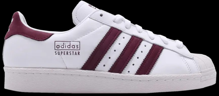 Giày Adidas Superstar 80s 'Maroon' CM8439