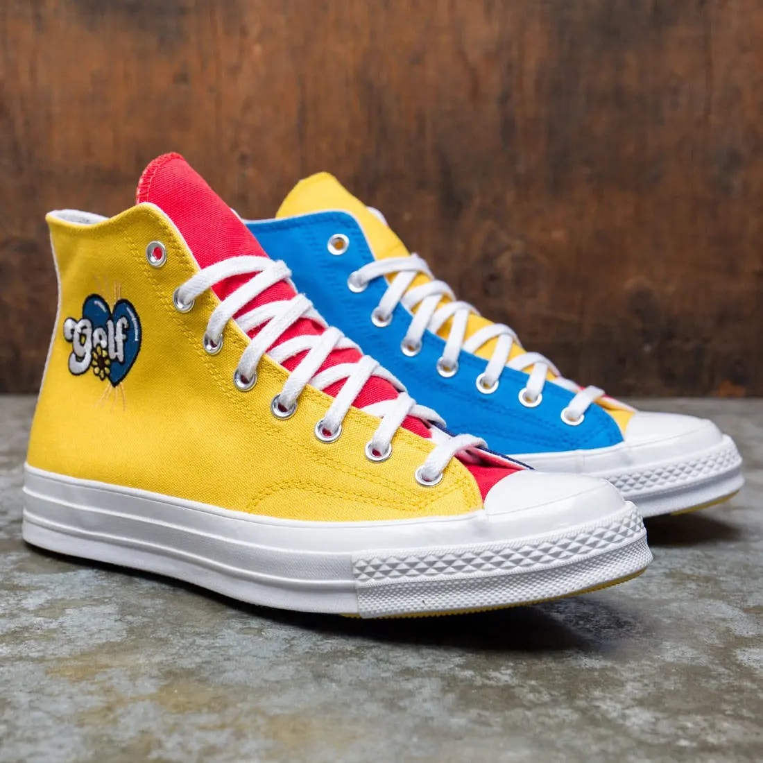 Giày Golf Wang x Converse Chuck 70 High 'Tri Panel' 169910C — ảnh 4