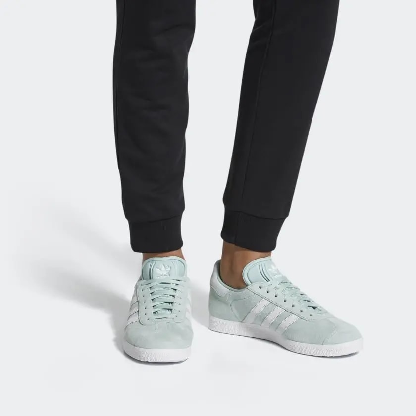 Giày Adidas Wmns Gazelle 'Light Green' CQ2189 — ảnh 3