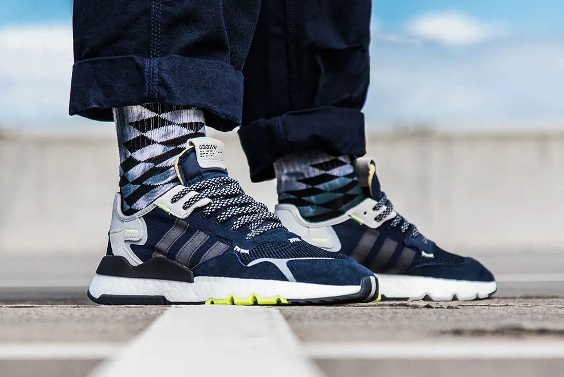 Giày Adidas Nite Jogger 'Collegiate Navy' EF2128 — ảnh 5
