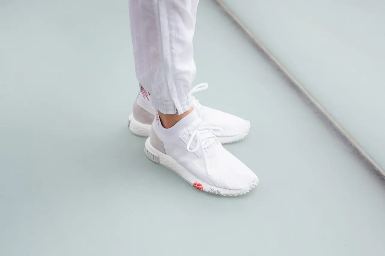 Giày Adidas NMD Racer Primeknit White CQ2033 — ảnh 4