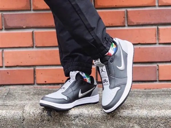 Giày Nike Wmns Air Jordan 1 Low Slip 'Shadow' CQ0279-001 — ảnh 4