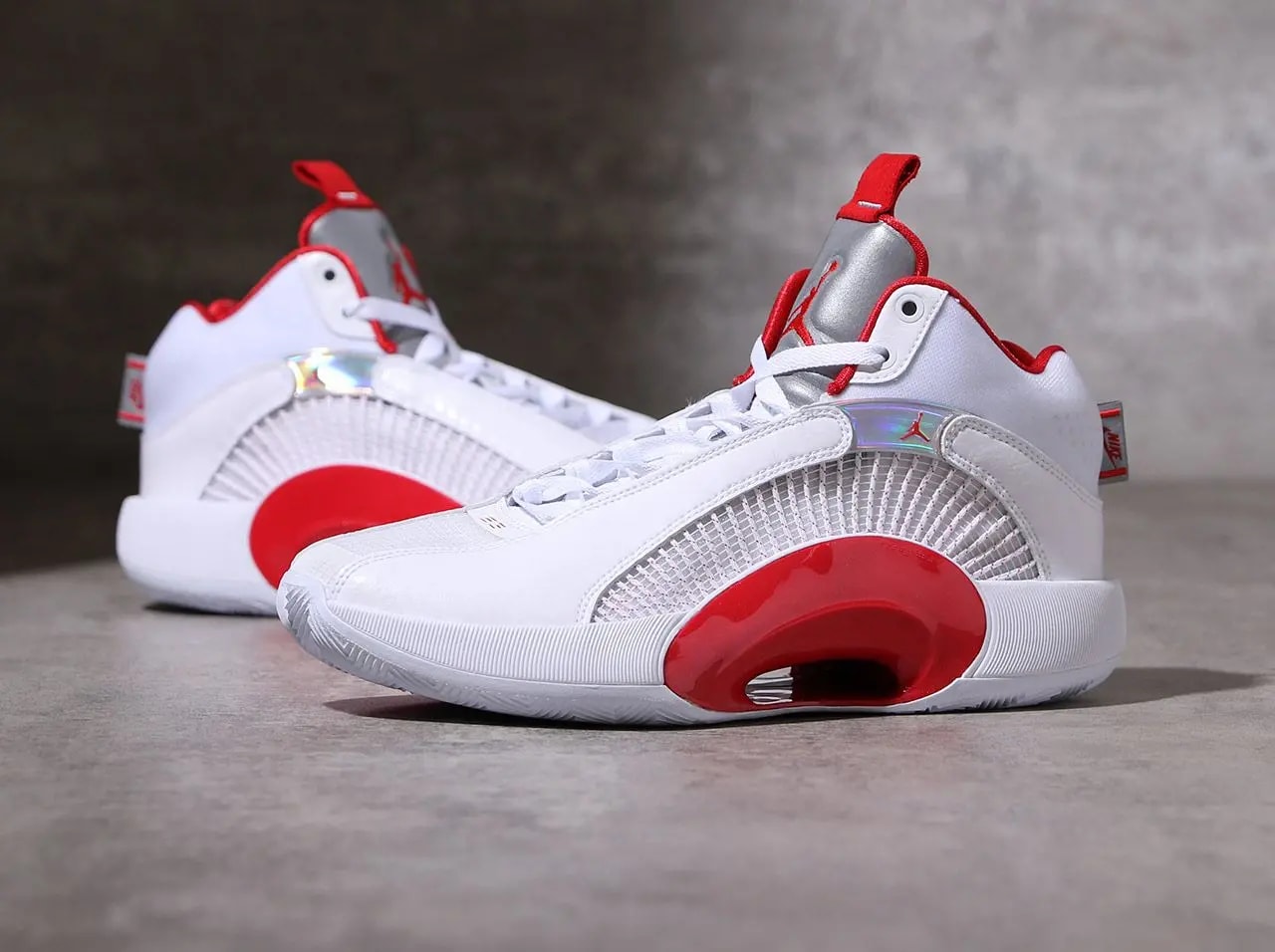 Giày Nike Air Jordan 35 PF 'Fire Red Alternate' CQ4228-100 — ảnh 4