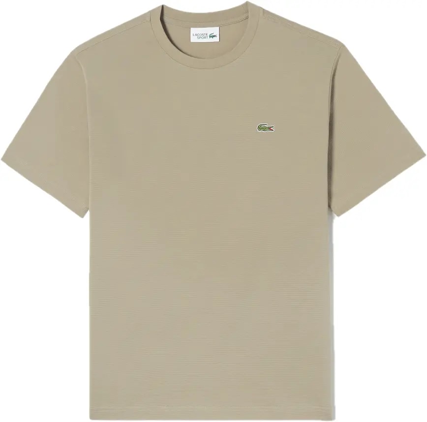 Áo Lacoste Basic Short Sleeve T-Shirt 'Beige' TH748E-53G — kich-thuoc: M