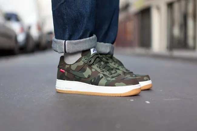 Giày Nike x Supreme Air Force 1 Low PRM '08 NRG 573488-330 — ảnh 5
