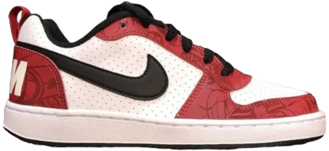 Giày Nike Court Borough Low 2020 GS ‘Chicago Red’ CU2983-101 — kich-thuoc: 38