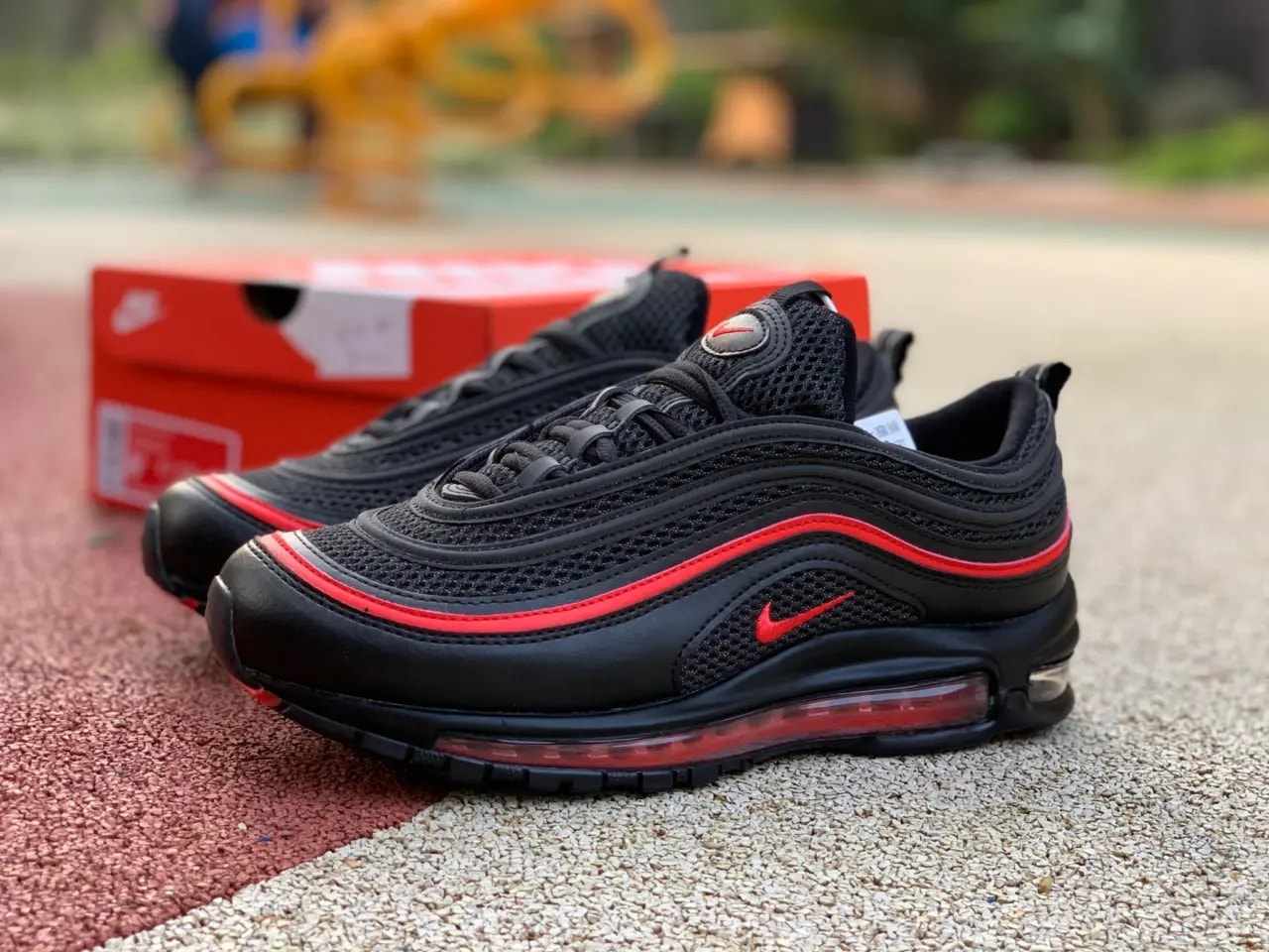 Giày Nike Wmns Air Max 97 'Valentine's Day' CU9990-001 — ảnh 5