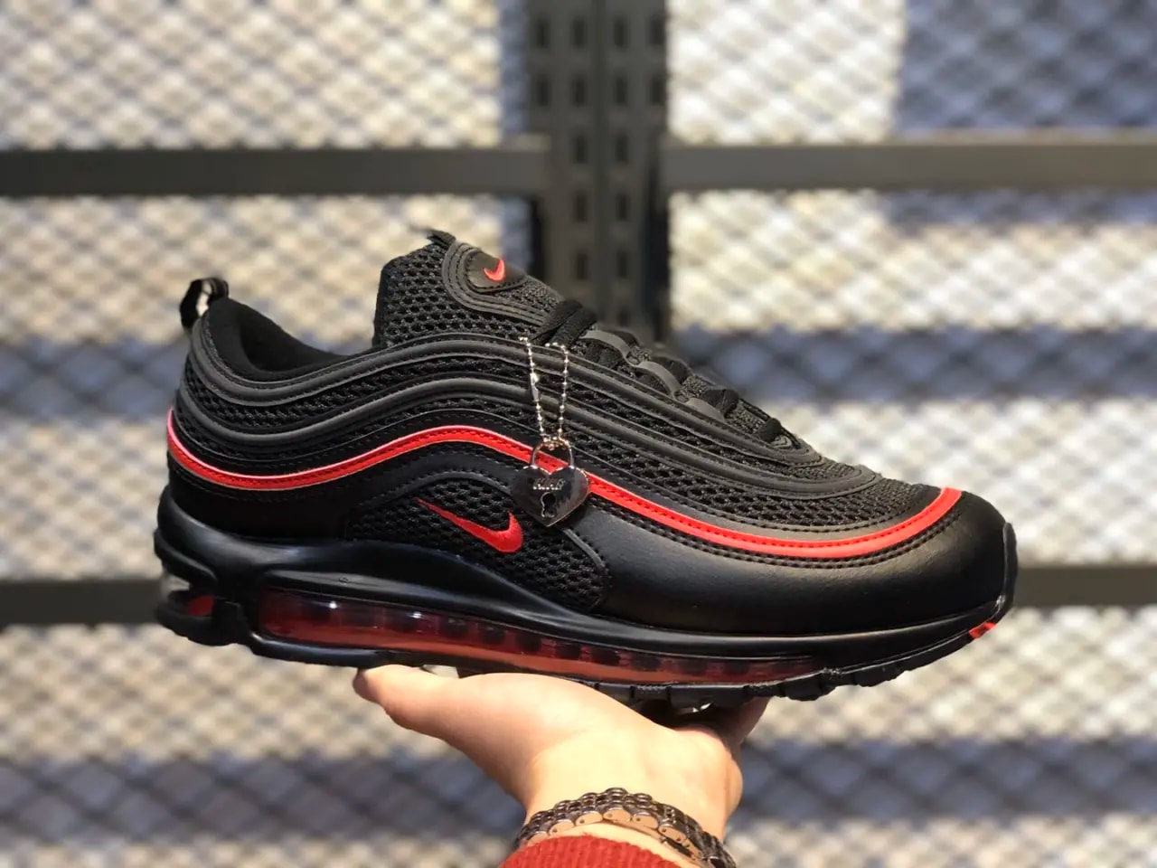 Giày Nike Wmns Air Max 97 'Valentine's Day' CU9990-001 — ảnh 4