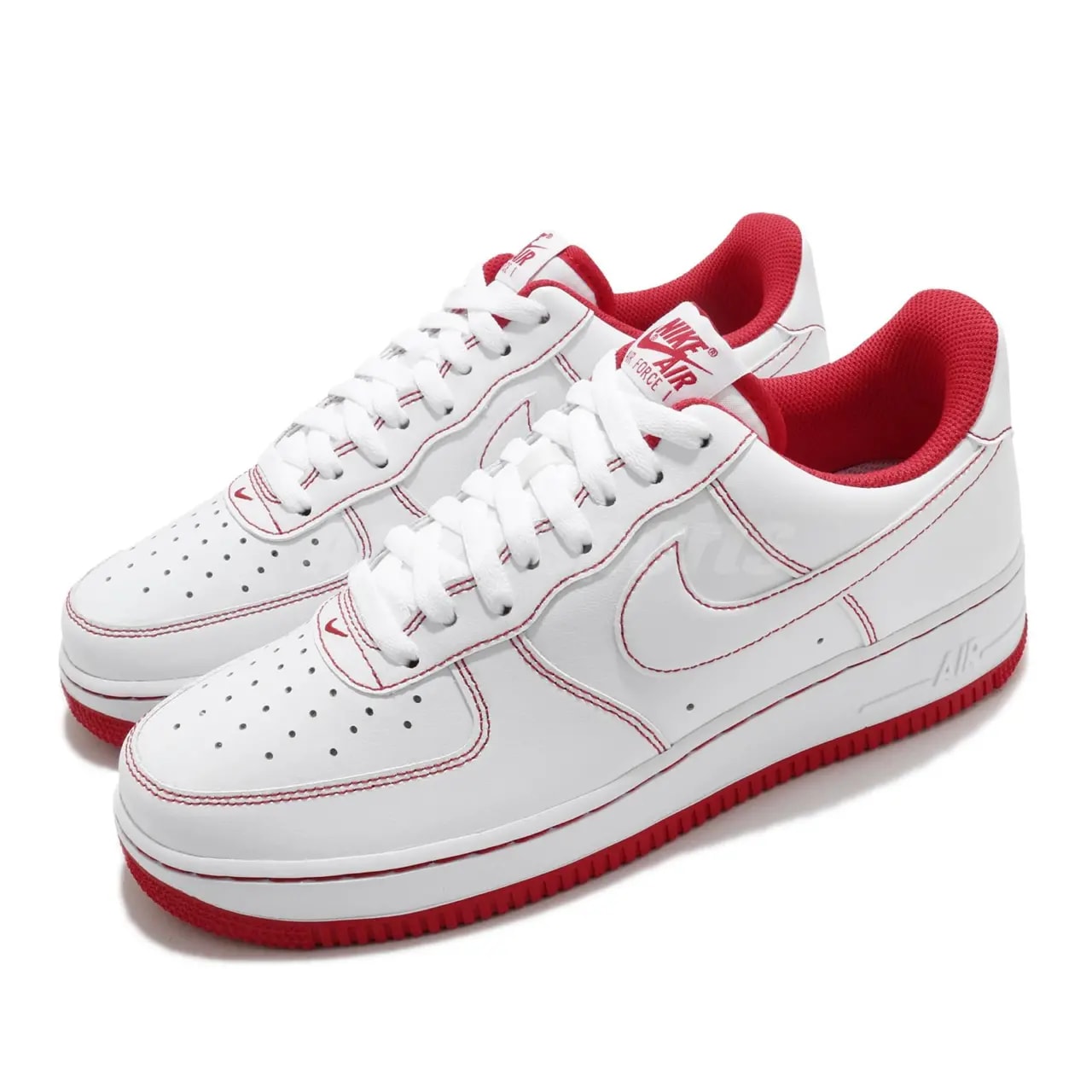 Giày Nike Air Force 1 Low White University Red CV1724-100 — ảnh 2