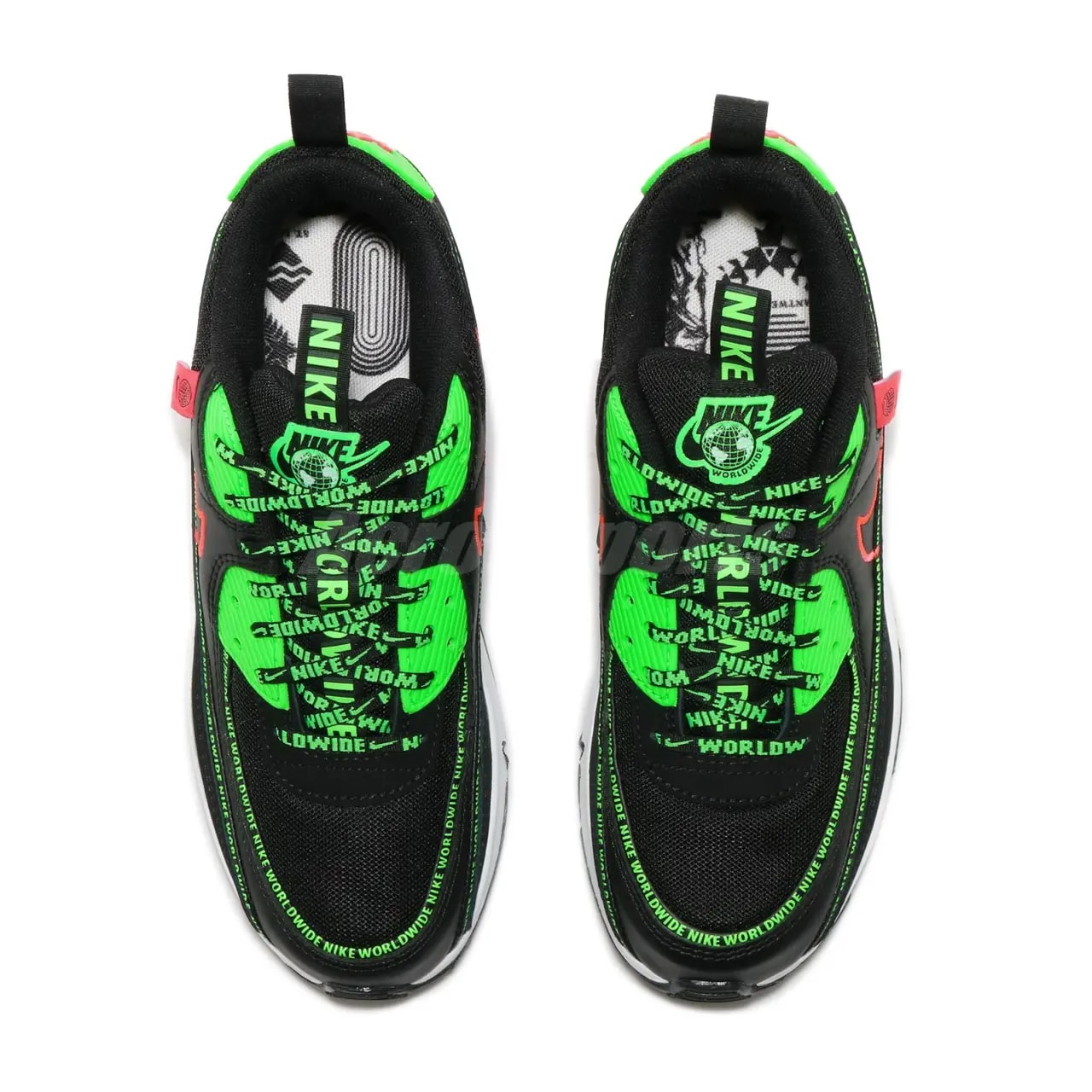 Giày Nike Air Max 90 SE GS 'Worldwide Pack SEFA20' CV7665-001 — ảnh 5