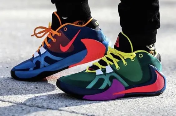 Giày Nike Zoom Freak 1 EP 'Multi-Color' CW3202-800 — ảnh 3