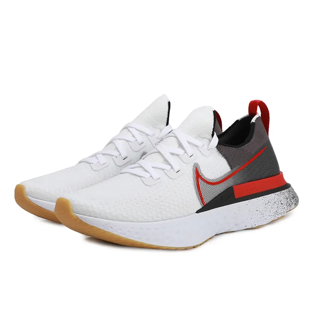 Giày Nike React Infinity Run Flyknit 'White University Red' CW5245-100 — ảnh 4