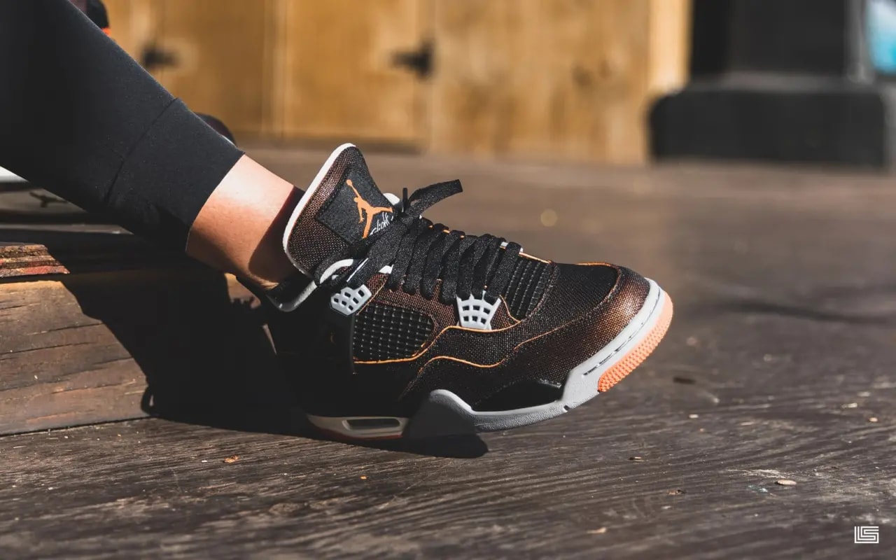 Giày Nike Wmns Air Jordan 4 Retro 'Starfish' CW7183-100 — ảnh 5