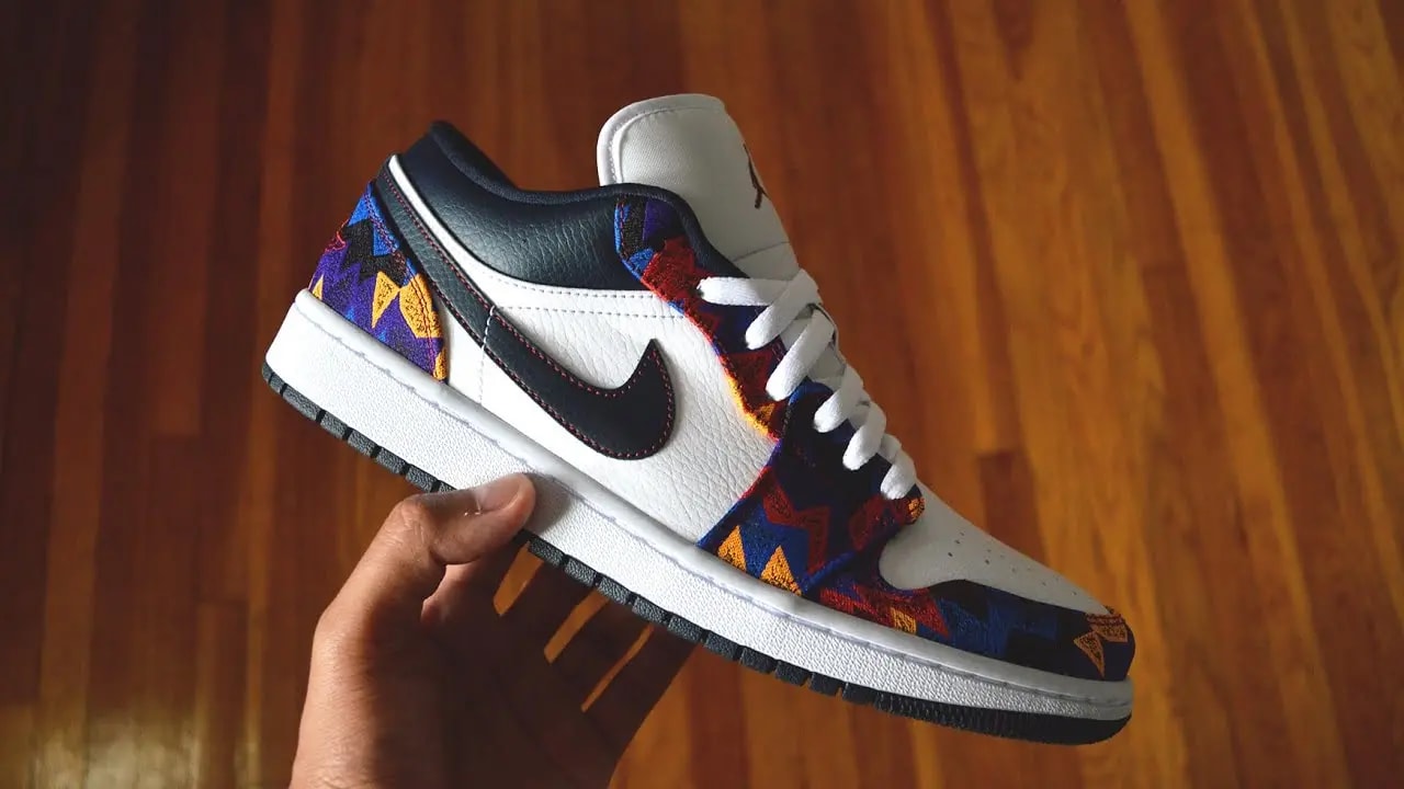 Giày Nike Air Jordan 1 Low SE 'Nothing But Net' CZ8659-100 — ảnh 3
