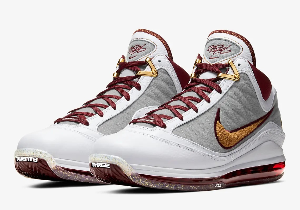 Giày Nike LeBron 7 QS GS 'MVP' CZ8899-100 — ảnh 3