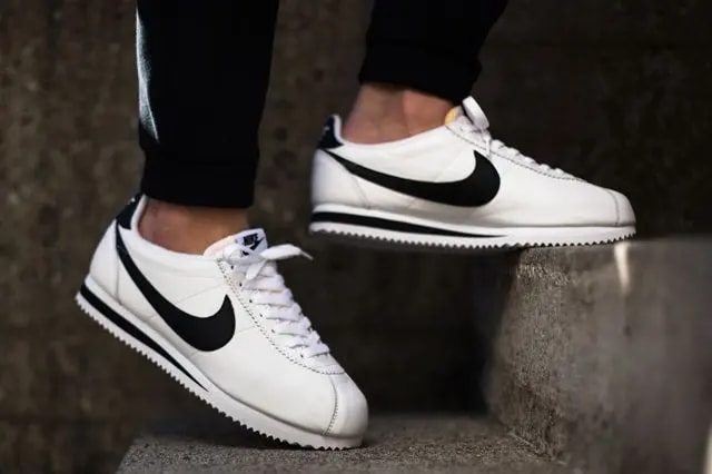 Giày Nike Cortez Leather OG 'White Black' 904764-102 — ảnh 5