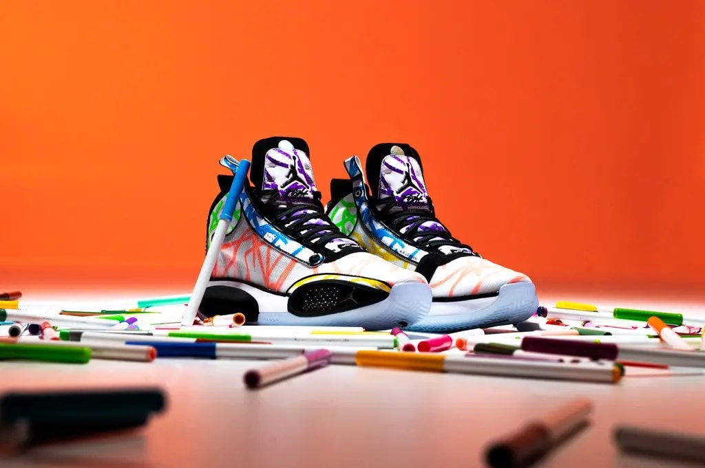 Giày Zion Williamson x Air Jordan 34 'Noah' DA1897-100 — ảnh 4