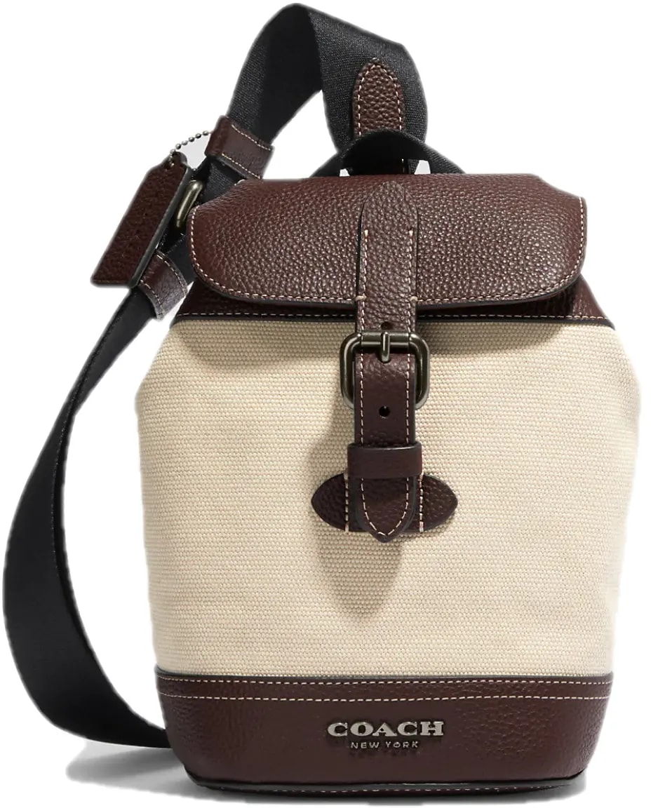Túi Coach Hudson Small Pack 'Dark Teak' CH074-QBVFX