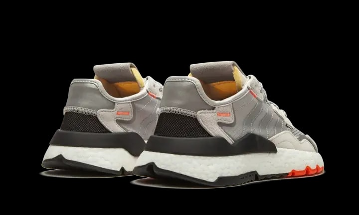 Giày Adidas Nite Jogger J Grey Orange DB2808 — ảnh 3