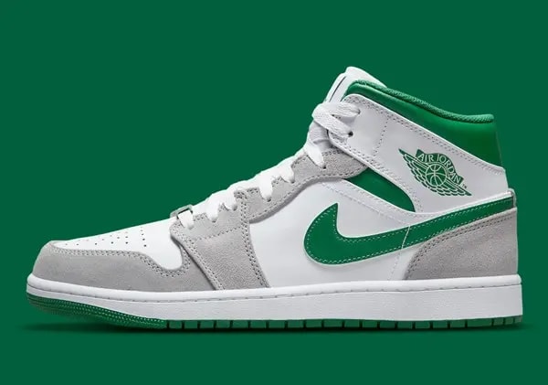 Giày Nike Air Jordan 1 Mid SE 'Grey Pine Green' DC7294-103 — ảnh 5